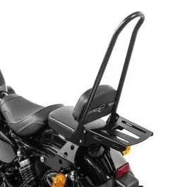 Gratis Versand Sissybar passend für Harley Davidson Sportster 883 04-10 Craftride Fast Rider-XXL inkl. Gepäckträger schwarz