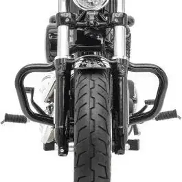 Billig Sturzbügel Mustache passend für Harley Davidson Sportster 1200 CA Custom 13-16 schwarz Craftride