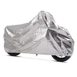 Begrenztes Angebot Motorrad Abdeckplane passend für Chopper / Custombike Aluminium Tourtecs Alu XL CB22682