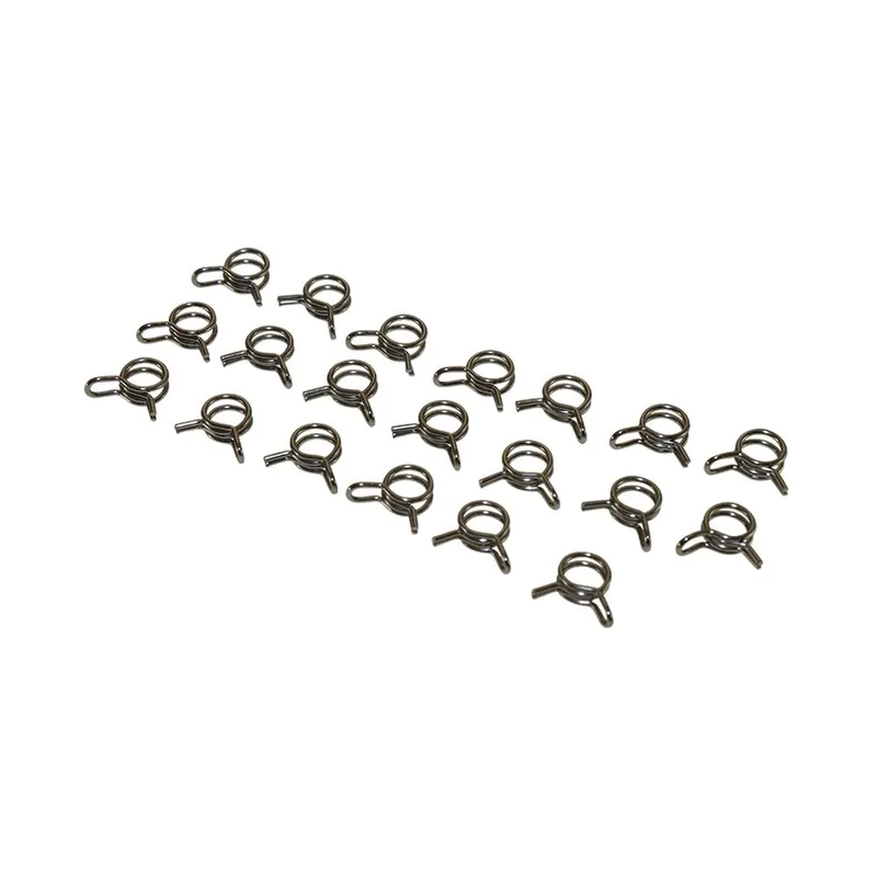20 x 6mm Schlauchklammer Klammer Benzinschlauch für Moped Mofa Roller Hercules Kreidler Zündapp Puch Billig