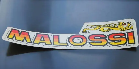 Aufkleber "Schriftzug Malossi L", 225x55 mm, 1 Stück Sonderangebot