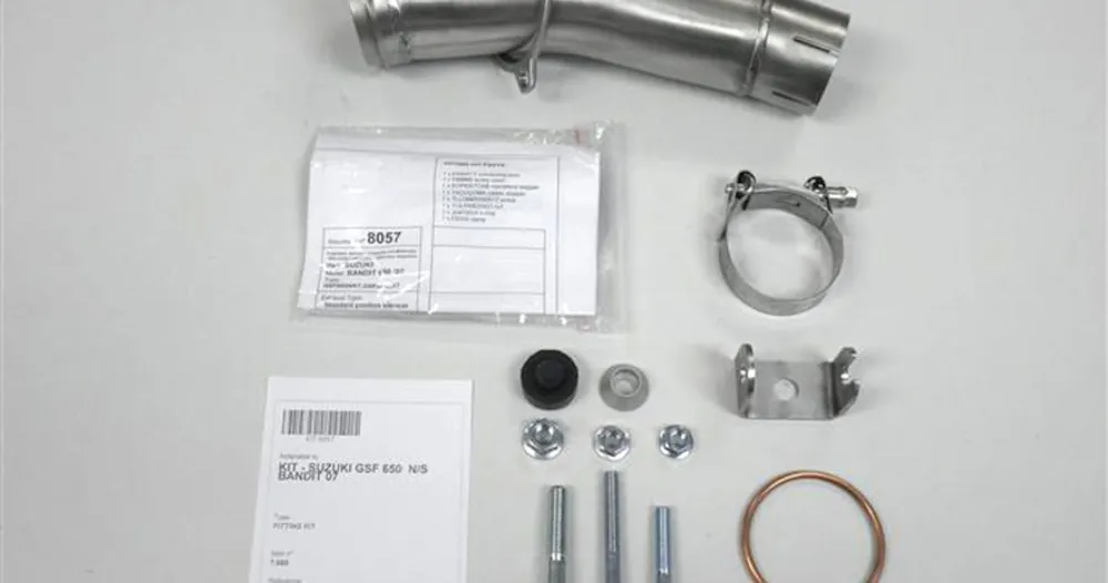 IXIL Adapterrohr Suzuki GSF 650 / GSX 650 F Edelstahl Sale