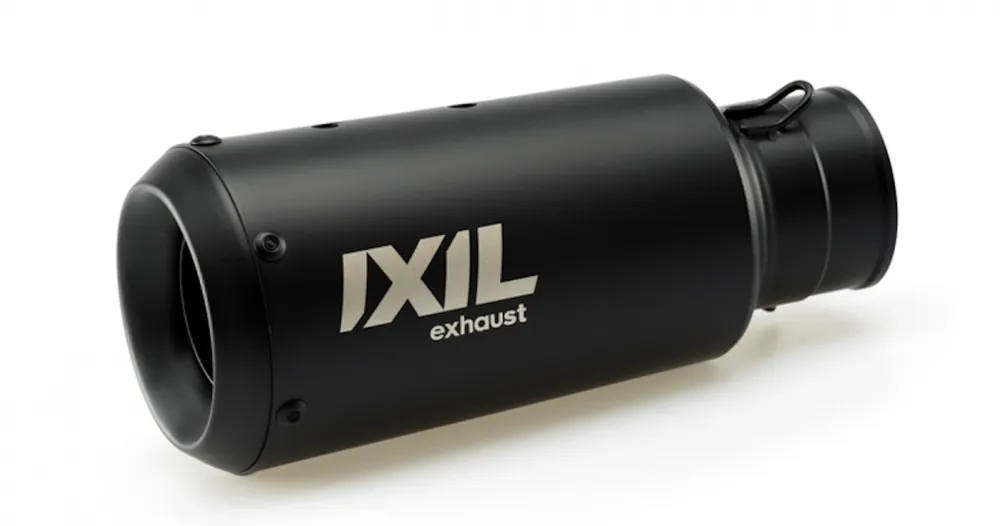 IXIL Endtopf RB Edelstahl Schwarz Kawasaki Z 900 Full Geprüft