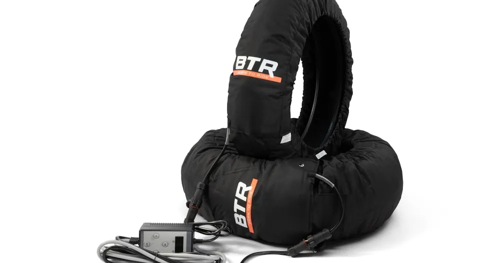 Sonderaktion BTR Motorrad Reifenwärmer - Set, Digital, 17 Zoll