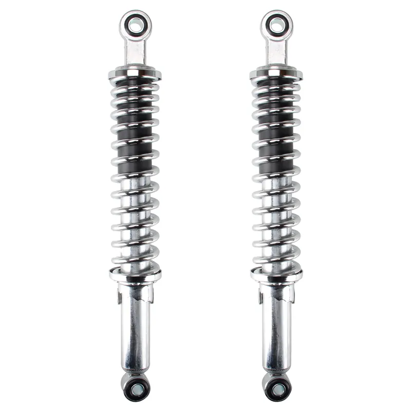 Stoßdämpfer Federbeine Set 365mm Chrom (12/10mm) für Honda MT MB 50 Jetzt Kaufen