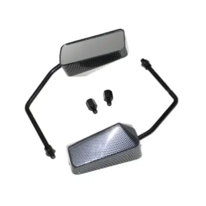Spiegel Set F1 Carbon Look (2 Stück) M8 Gewinde Neuheit