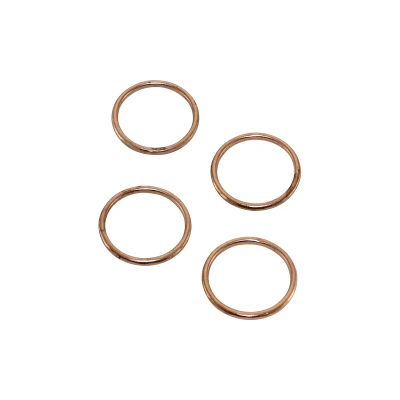 Geprüft Auspuff Krümmer Dichtung Set 4 Stück 46,5x38,9x4 mm