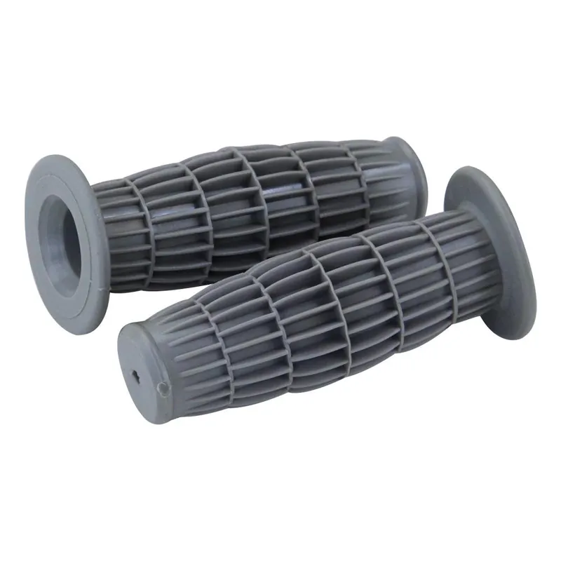 Griff Gummi Satz grau 22/24 mm für Hercules Puch Zündapp Kreidler Moped Mofa Mokick Bestpreis