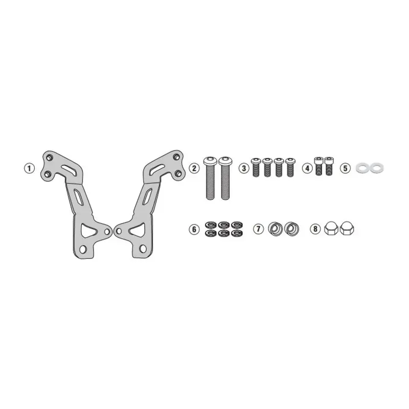 Kostenloser Versand Attacchi Specifico Royal Enfield Givi Al9051a