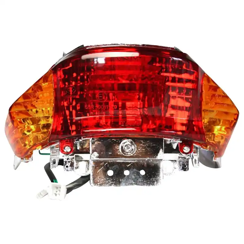 Rücklicht Rückstrahler Orange für 4 Takt China Roller, Baotian, Benzhou, Rex RS450, MKS Knallerangebot