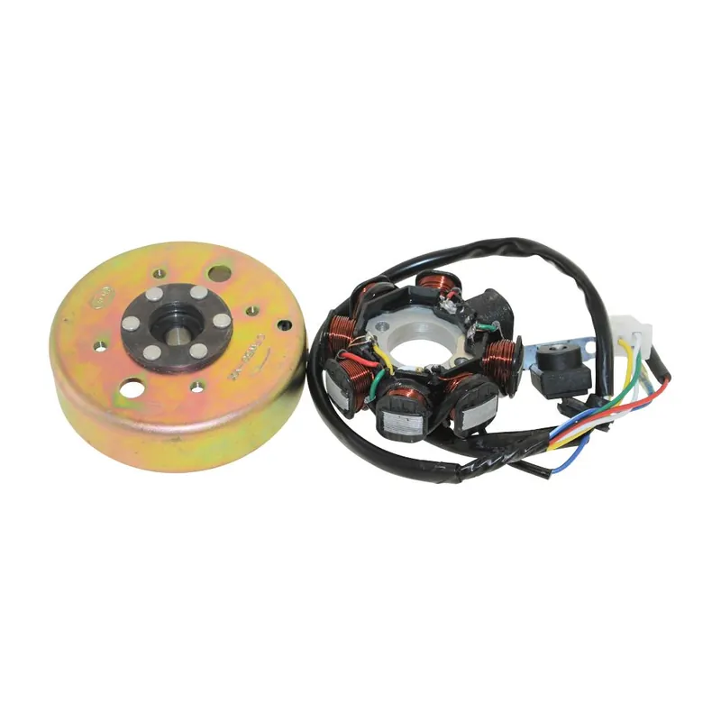Günstig Lichtmaschine komplett für 50ccm 4T China Roller, GY6, QMA, QMB, Baotian, Rex, MKS, Ering