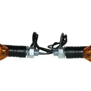 Mini Blinker Set für Motorrrad, Scooter, ATV, Quad mit E-Nummer vorne &amp; hinten passend Schnäppchen