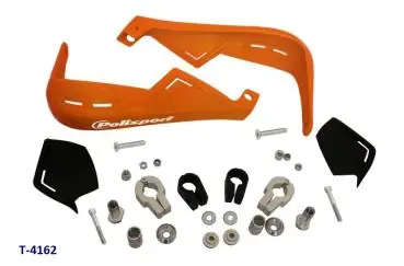 Beliebt Crosshandschutz Enduro orange für 22mm Lenker