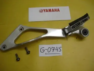Yamaha TDM 850 3VD 4CN, Bj. 91-95, Sozius Fußraster links komplett, Highlight