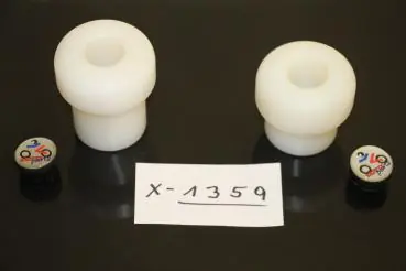 Neue Kollektion Yamaha Fazer FZS 1000, 01-05, RN06, RN14, Racing Sturzpads Satz weiß Neu