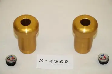Highlight Ducati Monster S4/S4R, 2003-, Racing Sturzpads Satz Alu gold Neu