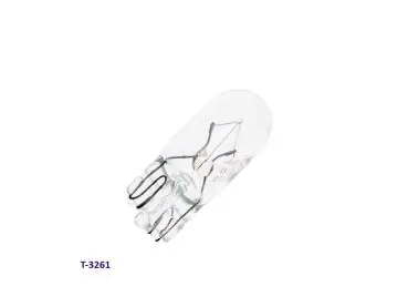 Lampe 12V Glassockel T10 (2,1x9,5) 5 Watt Zertifiziert