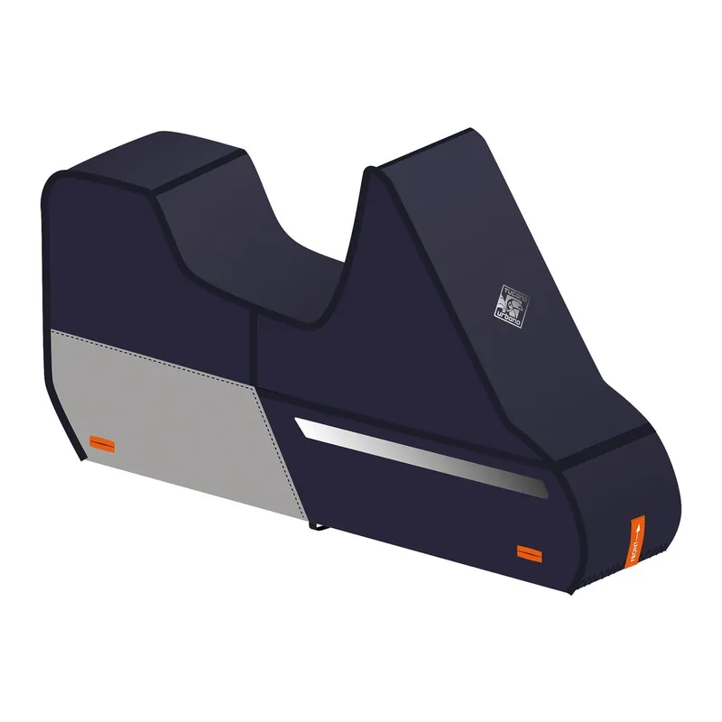 Zertifiziert Rollerabdeckung Ripari Pro – Scooter mit Topcase und Windschutzscheibe Tucano Urban dunkelblau