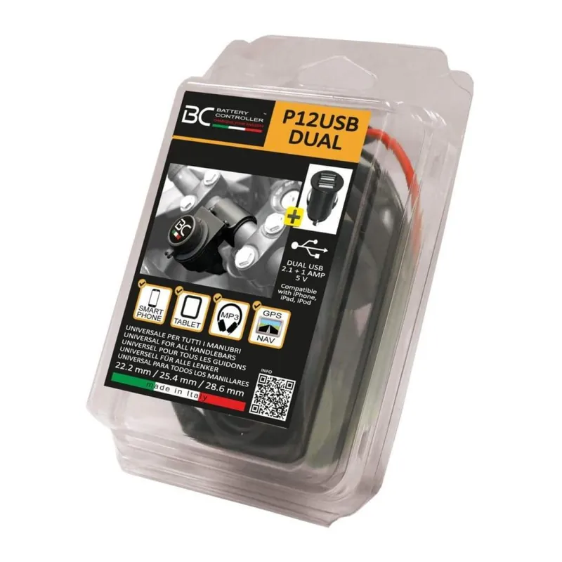 Direkt Vom Hersteller Zigarettenanzünderbuchse + 2 Dual P12USB-Lenkereingänge