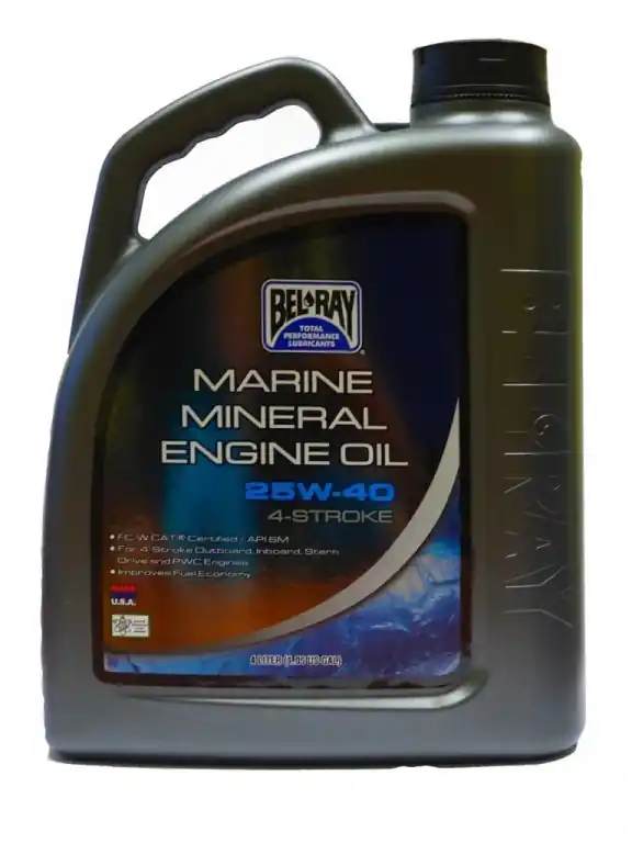 Motoröl Bel-Ray MARINE MINERAL 4T 25W-40 4 l Online Kaufen