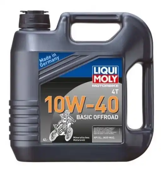 Motoröl LIQUI MOLY Motorbike 4T 10W40 Basic Offroad 4 l Billig