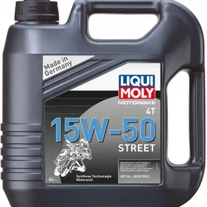 Markenprodukt Motoröl LIQUI MOLY Motorbike 4T 15W50 Street 4 l
