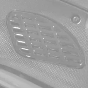 Highlight Aufkleber PUIG BUMPS 4557C carbon look 250 x 350 mm