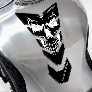 Kraftstofftankdeckel Druck - Skull 5 Knallerangebot