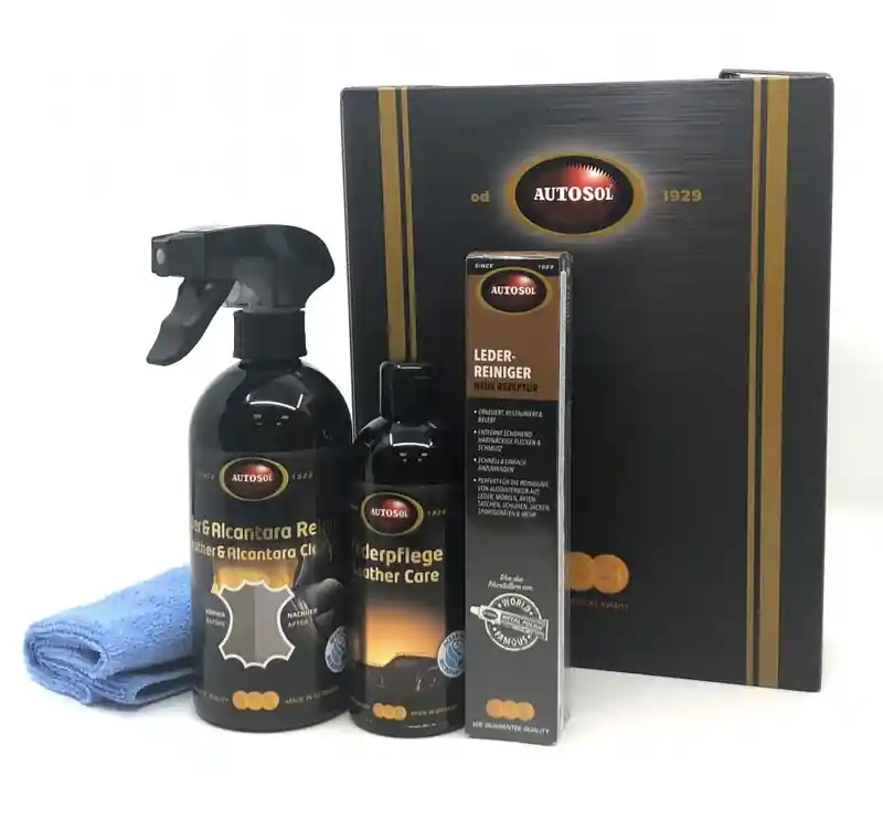 Autosol-Geschenkset für die Reinigung von Leder und Alcantara Sofort Bestellen