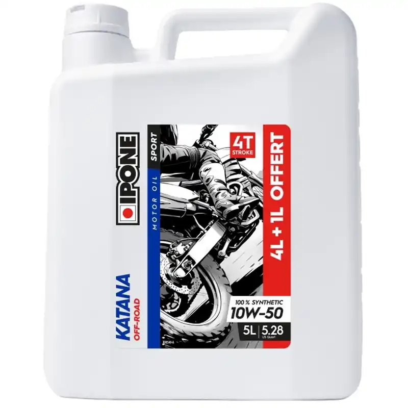Markenprodukt Motoröl Ipone Katana Off Road 10W50 synthetisch 5 l
