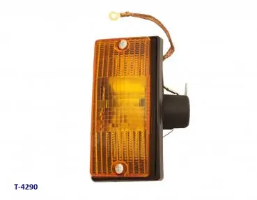 Blinker komplett gelb vorne rechts Vespa PX, PE Neue Kollektion