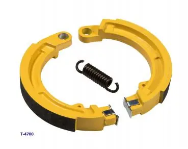 Meistverkauft Bremsbacken Power gelb 150x24mm Vespa 4-Gang PX125E, PX200E, PK 50