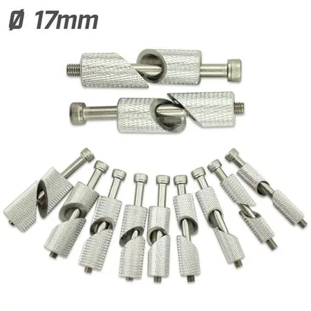 Klemmteile für Lenkergewichte Ø17 mm Schnäppchen
