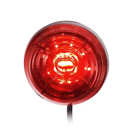 KOSO High-Power LED Rücklicht SOLAR (rotes Glas) Abverkauf