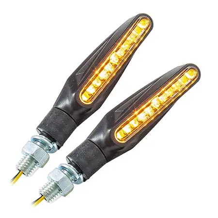 Universal Motorrad LED-Blinkerset klar M8 E-geprüft Must-Have