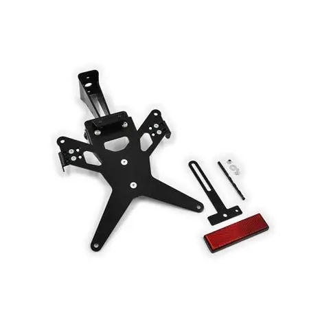 Direktkauf ZIEGER X-Line Kennzeichenhalter kompatibel mit Ducati 848 BJ 2007-13 / 1098 BJ 2007-08 / 1198 BJ 2009-11